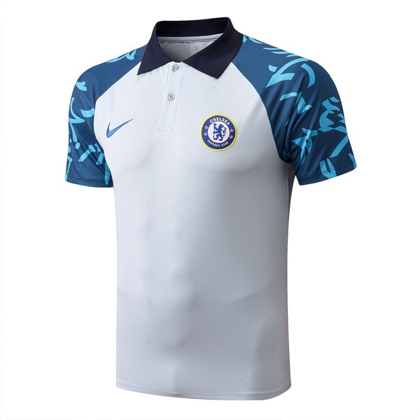 Polo Chelsea 2022 2023 Blanco